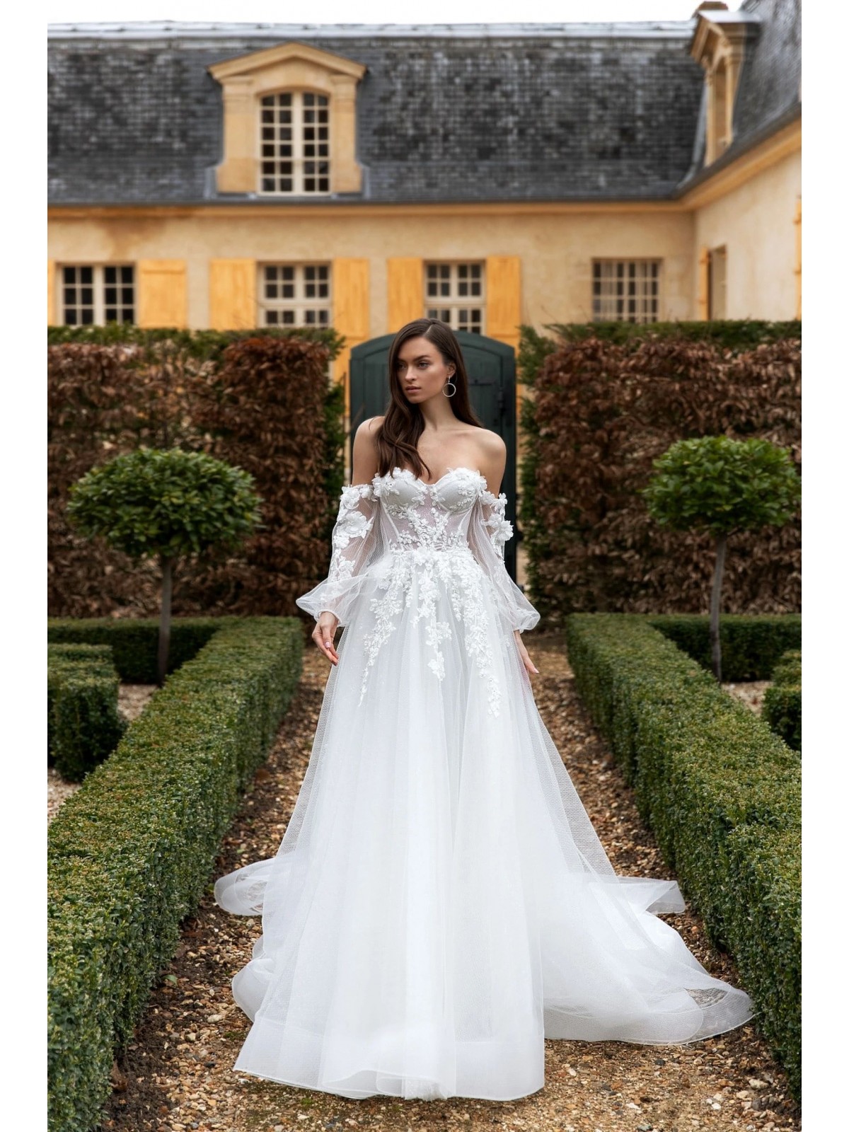 Luxury Wedding Dress - Adornment - LPLD-3203.00.17
